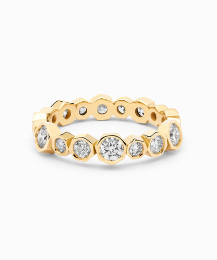 Anell Twin Gold · Diamond