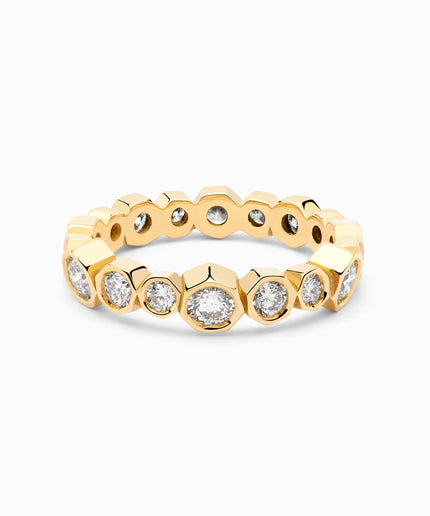 Anell Twin Gold · Diamond