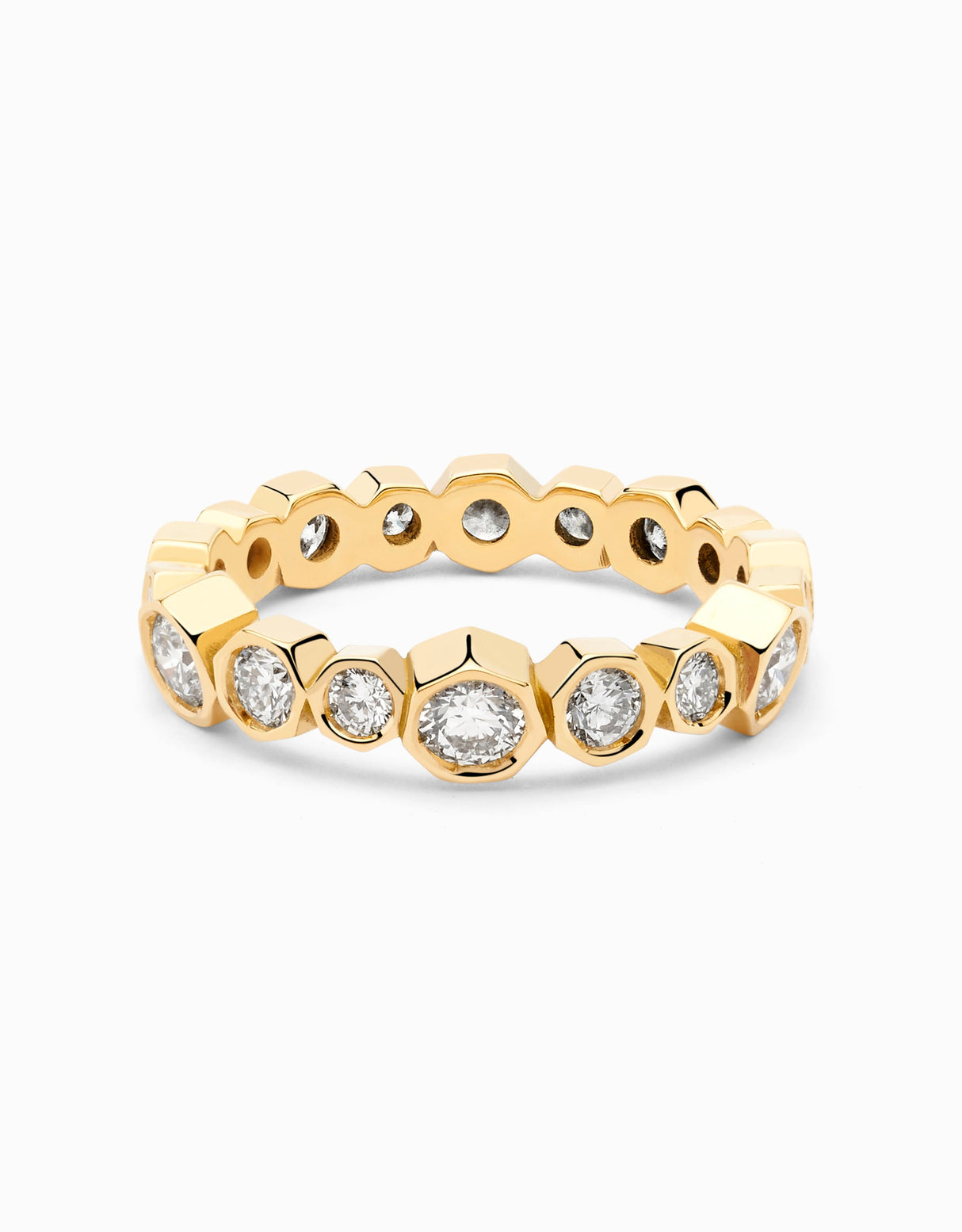 Anell Twin Gold · Diamond