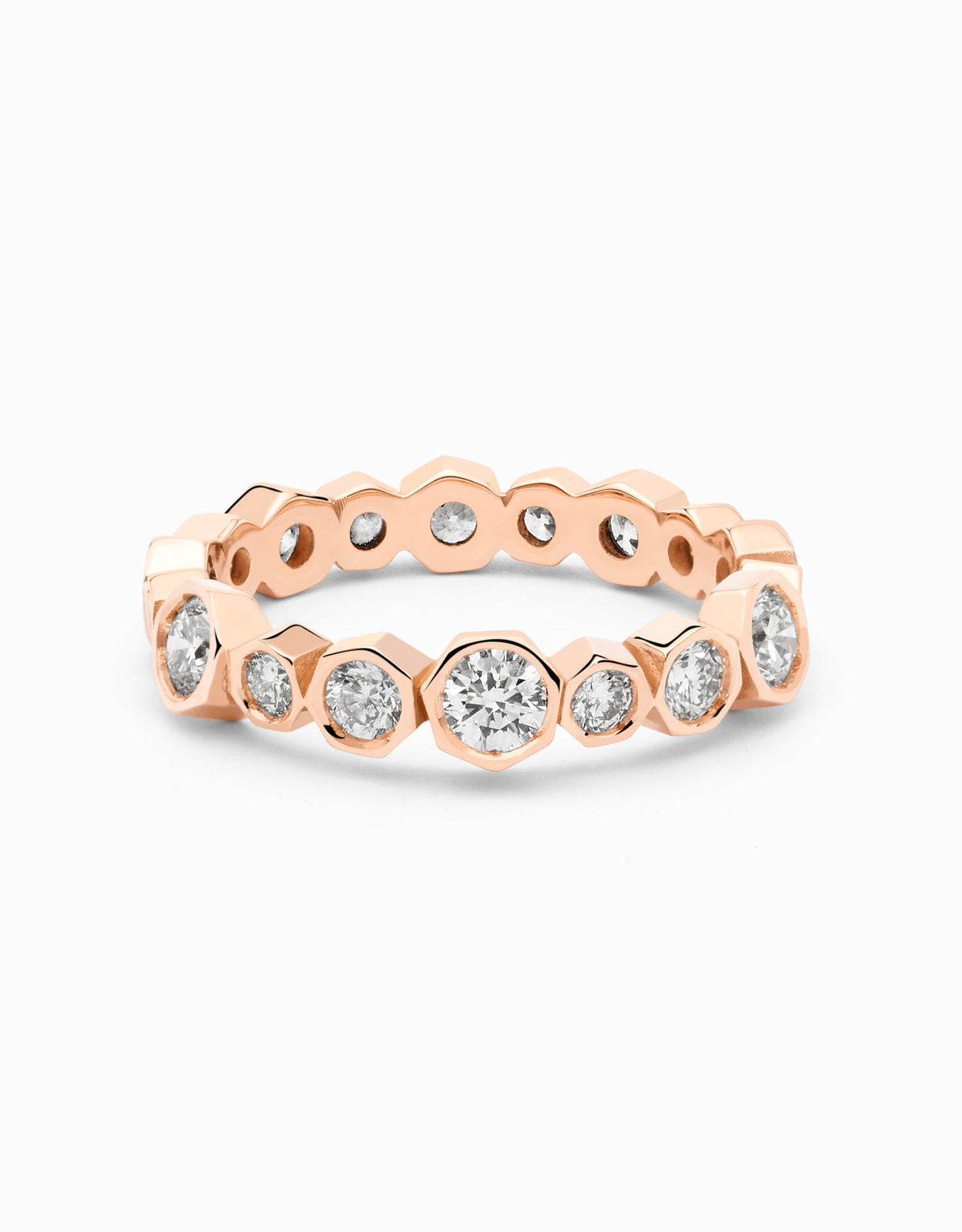 Anell de Twin Rose · Diamond