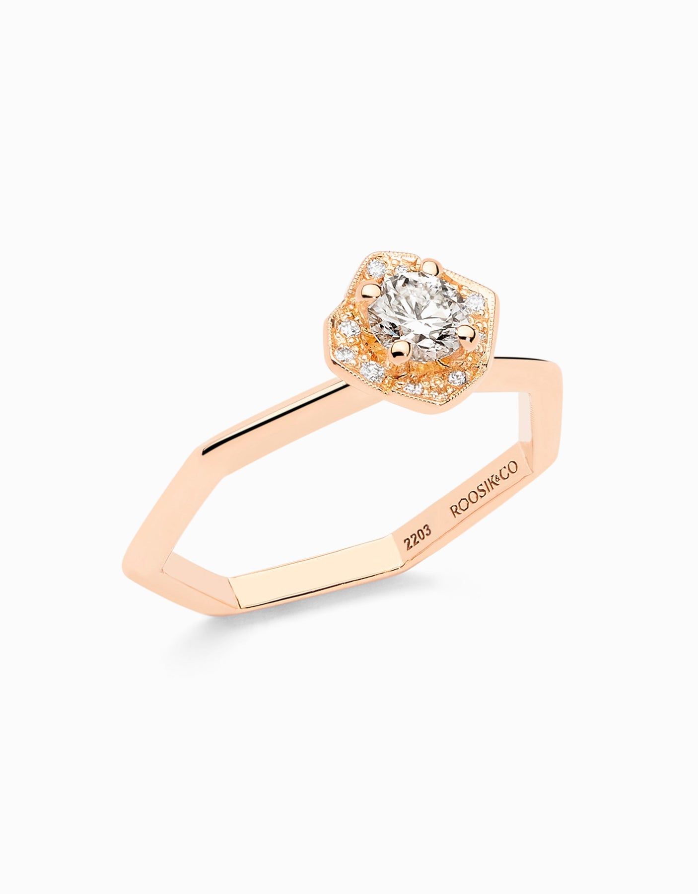 Anell Rose Diamond · 0,30ct - Roosik & Co