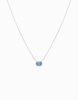 N.36 · Collaret d'or i safir blau