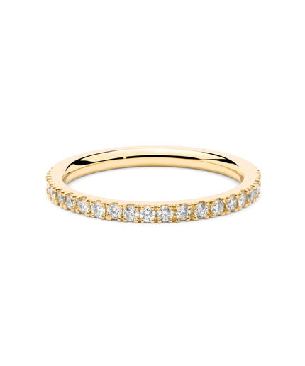 Aliança Half Slim Gold · 0,30ct - Roosik & Co - Anell