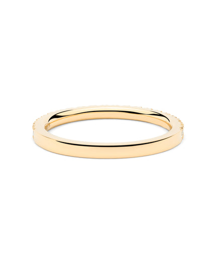 Aliança Half Slim Gold · 0,30ct - Roosik & Co - Anell