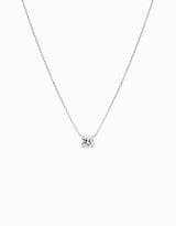 White Solitaire pendant · 0.50ct