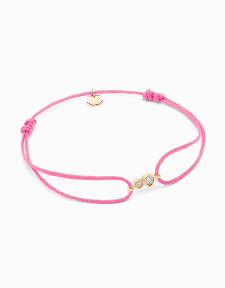 Pulsera Twin Rose · Diamante