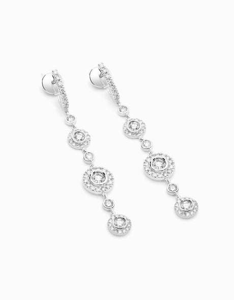 Diamond Drop Earrings · Diamonds