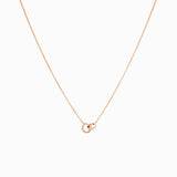 Collaret Little String · Or Rosa & Diamant - Roosik & Co - Collaret