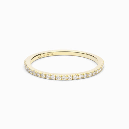 Aliança Half Gold · 0,18ct - Roosik & Co - Anell