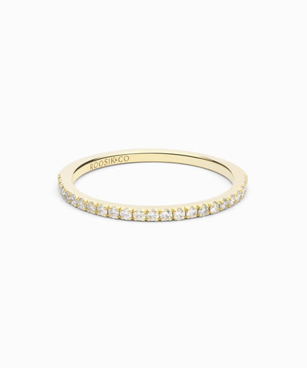 Aliança Half Gold · 0,18ct - Roosik & Co - Anell