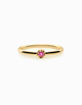 Anillo New Pink · Zafiro rosa