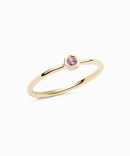 Anell Pink · Safir Rosa - Roosik & Co - Anell