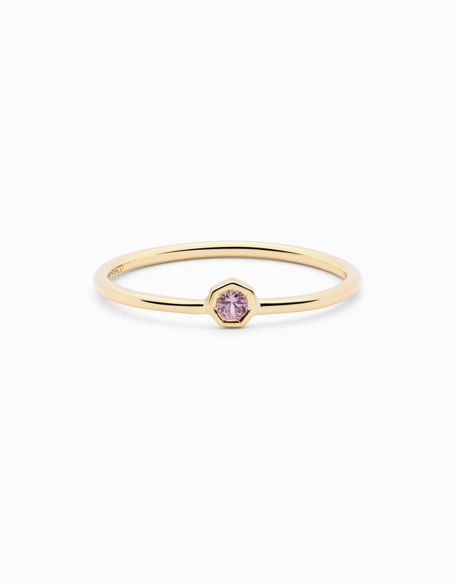 Anell Pink · Safir Rosa - Roosik & Co - Anell