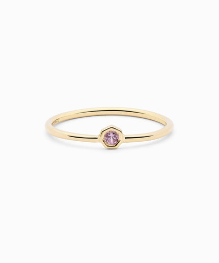 Anell Pink · Safir Rosa - Roosik & Co - Anell