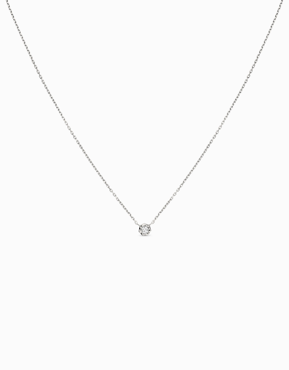 Penjoll Diamond 0,06ct · Or Blanc