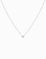 Diamond pendant 0.06ct · White gold