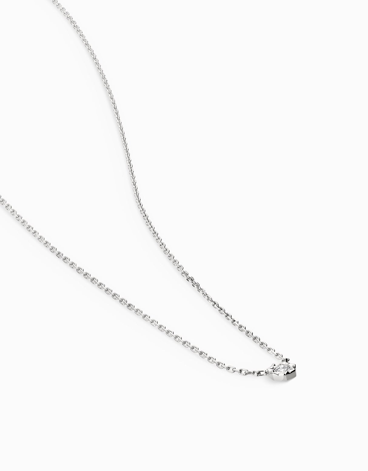 Penjoll Diamond 0,06ct · Or Blanc