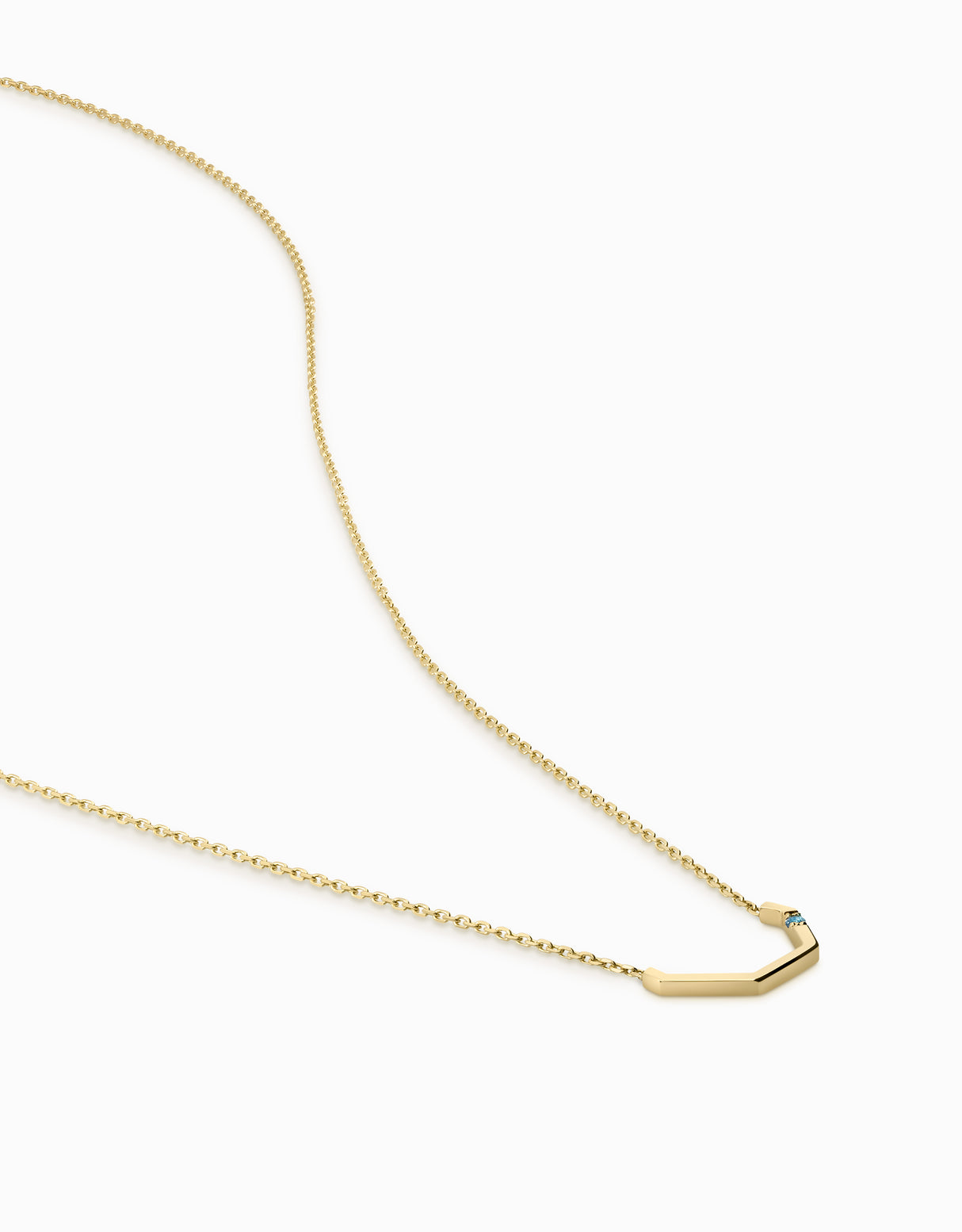 YOU Fragment Pendant · Yellow Gold