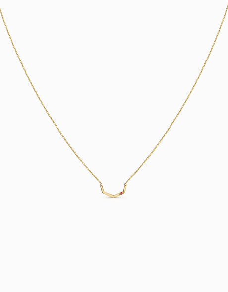 ME Fragment Pendant · Yellow Gold