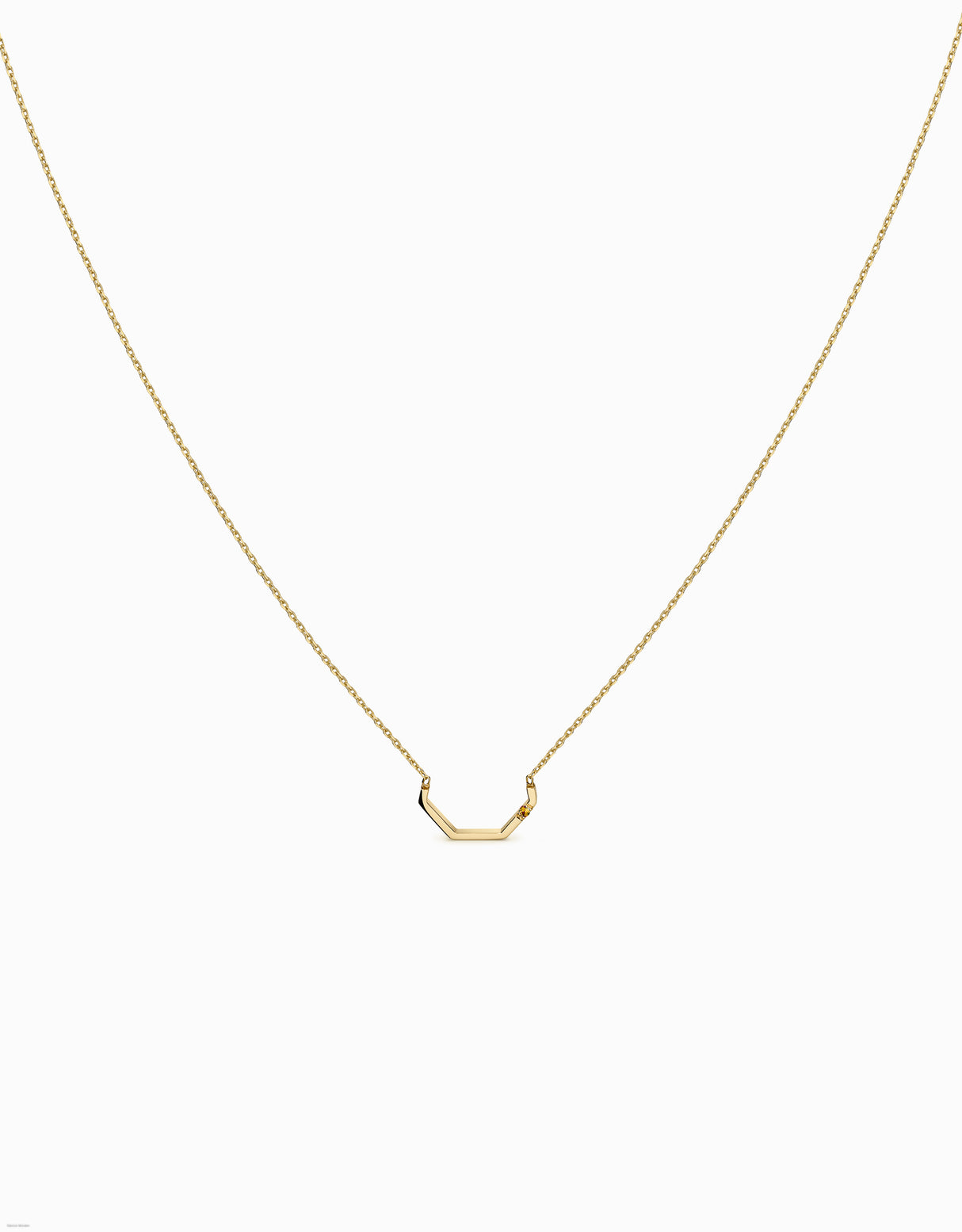 YOU Fragment Pendant · Yellow Gold