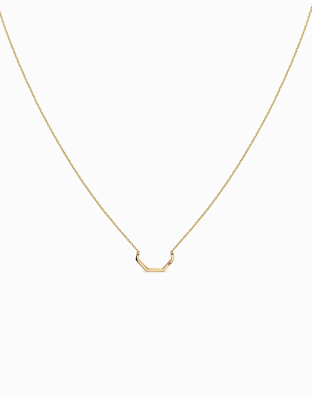 YOU Fragment Pendant · Yellow Gold