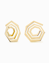 Helix earrings · Yellow gold