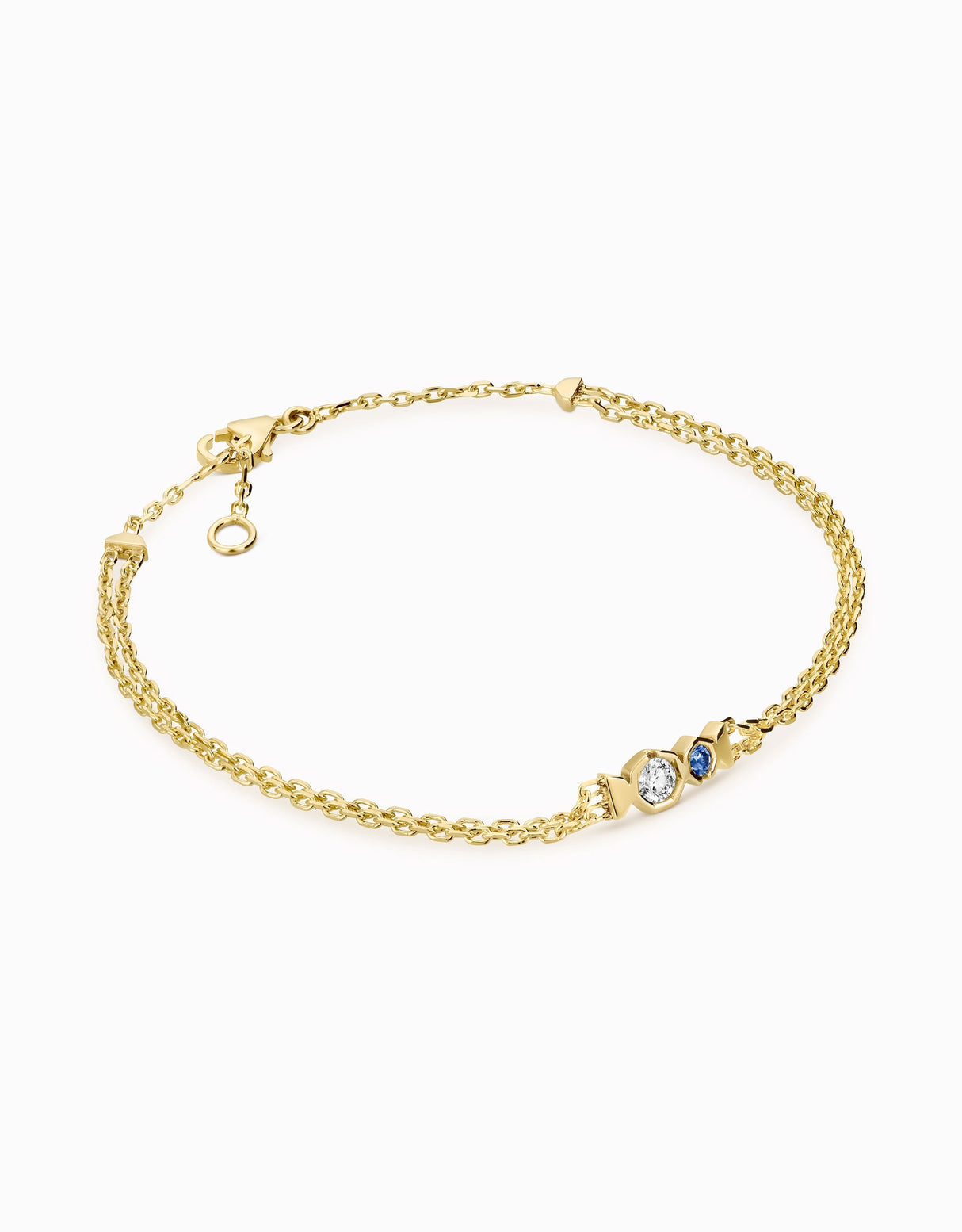 Astrid-21 Foundation Solidarity Bracelet · Blue Sapphire